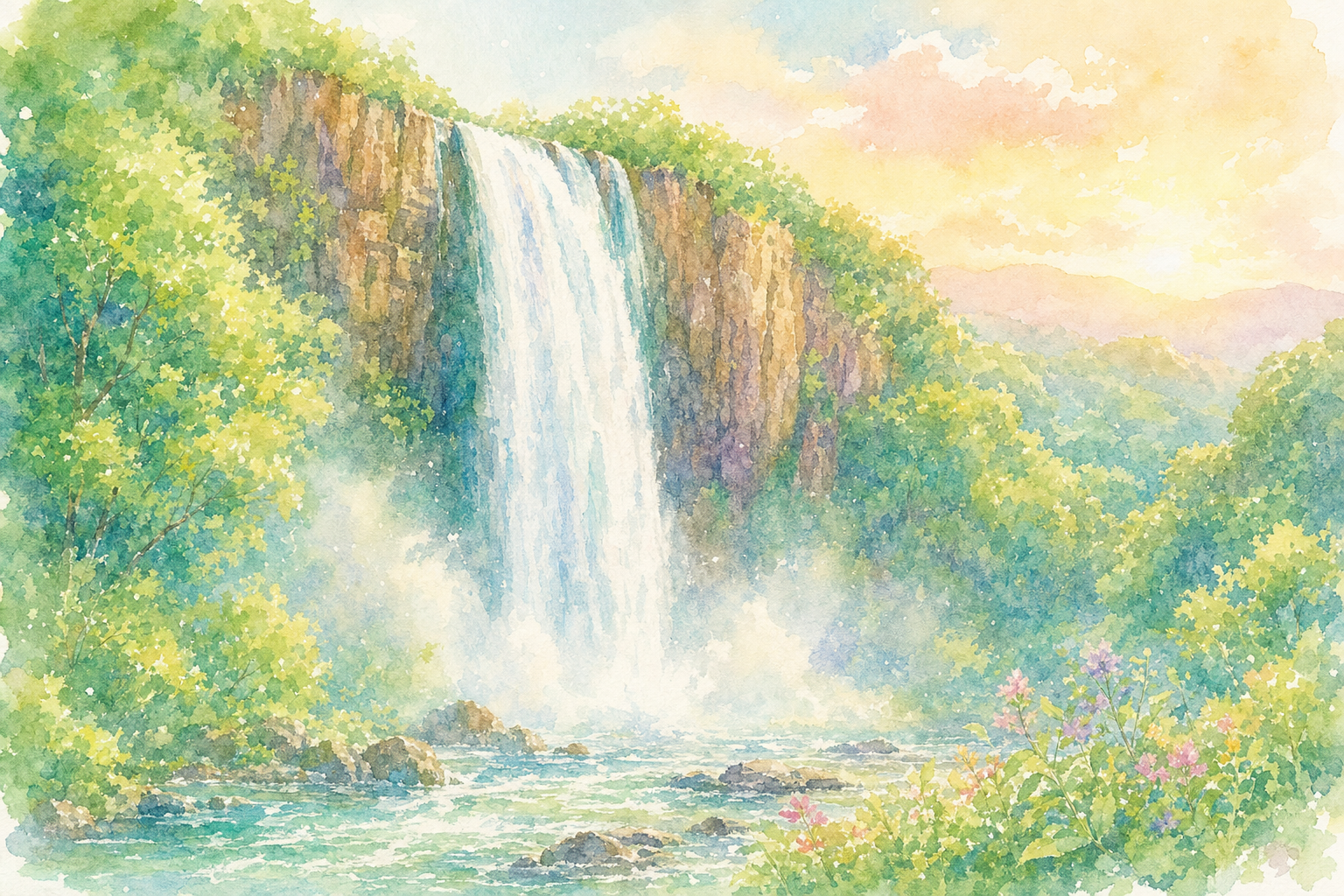音止の滝