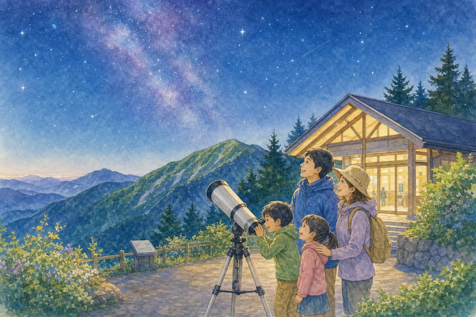 2026年 氷ノ山自然ふれあい館 響の森の星空 1日満喫コース