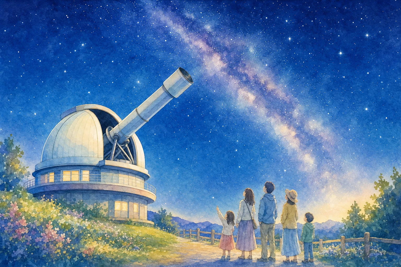 2026年 胎内自然天文館の星空 1日満喫コース