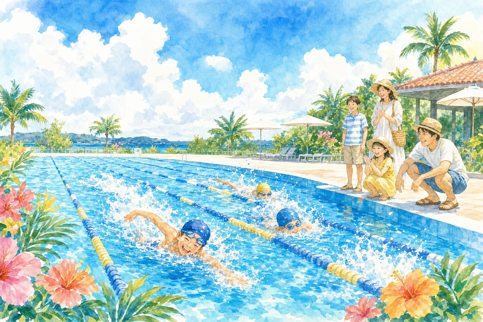 2026年 宜野湾マリン支援センター 屋外プール 1日満喫コース