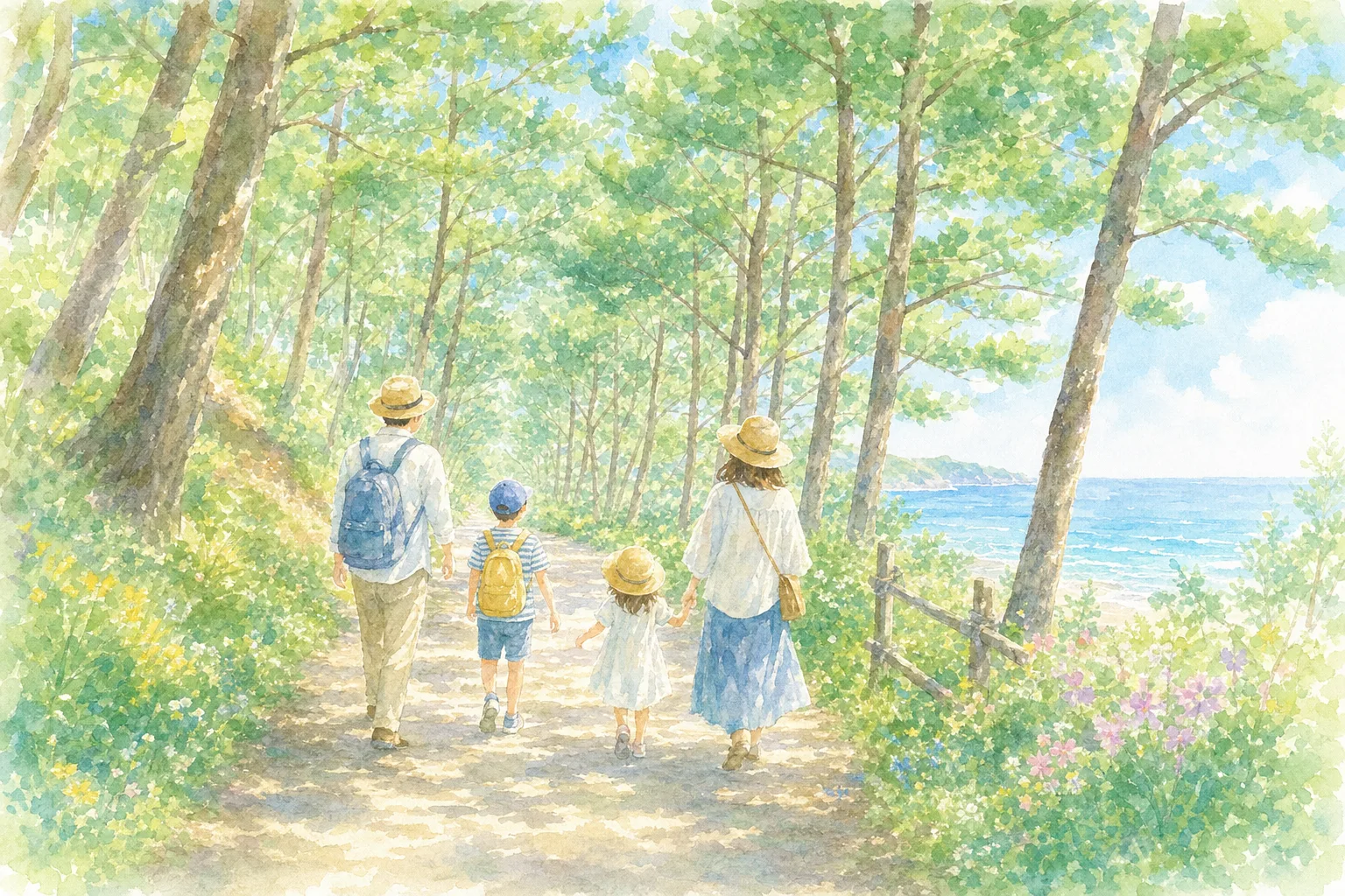 入野松原
