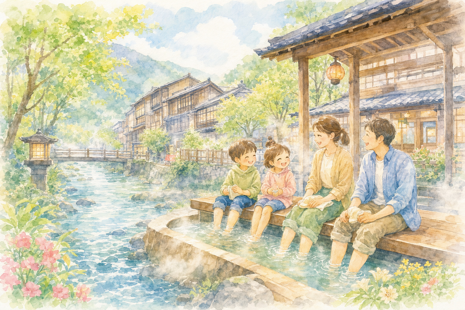 旧堀切邸足湯