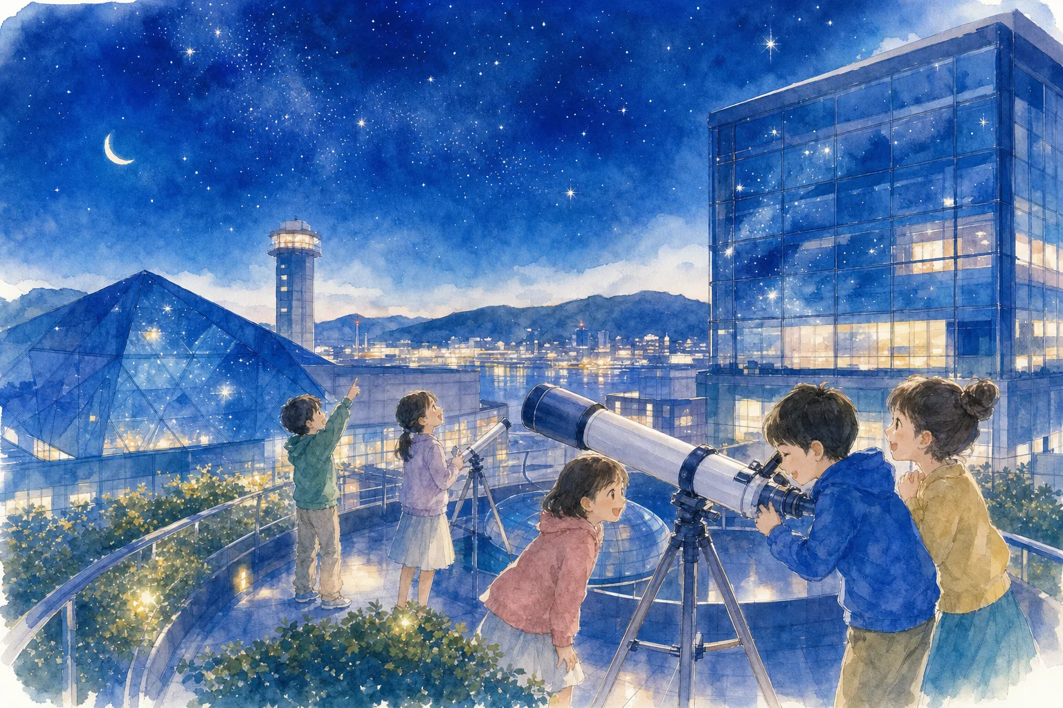 2026年 スペースLABO 星の観望の夕べの星空 1日満喫コース