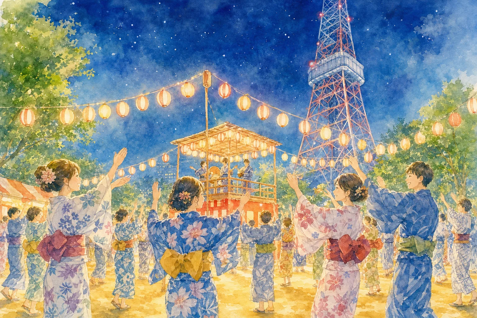 2026年 墨田区民納涼民踊大会 1日満喫コース