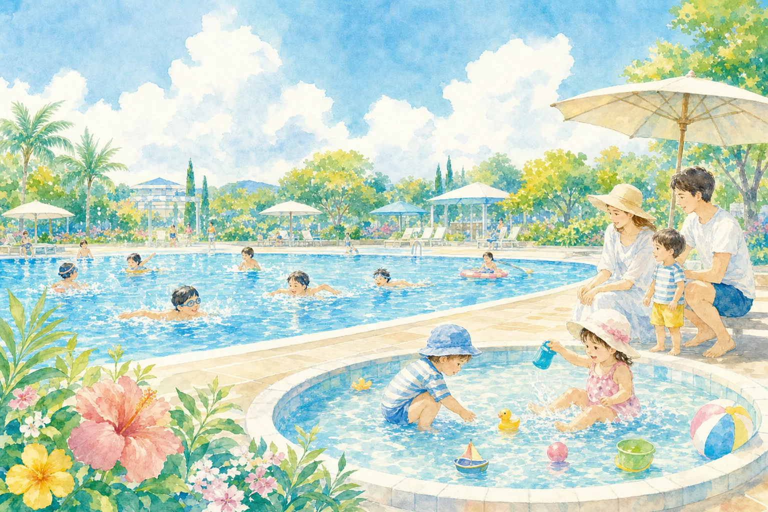 2026年 大浜公園プール 1日満喫コース