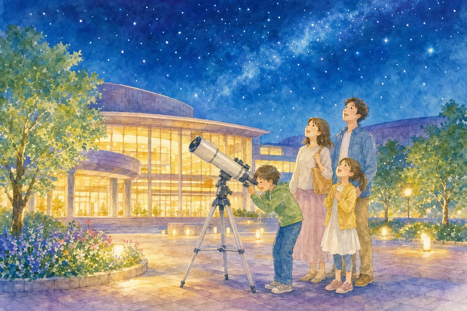 2026年 久喜総合文化会館プラネタリウムの星空 1日満喫コース