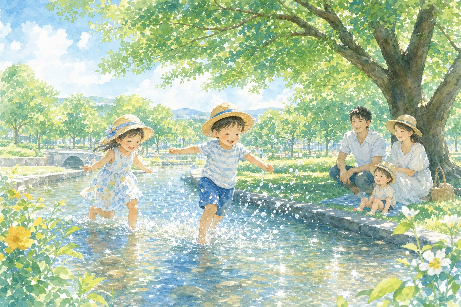2026年 水・緑公園 水路 1日満喫コース