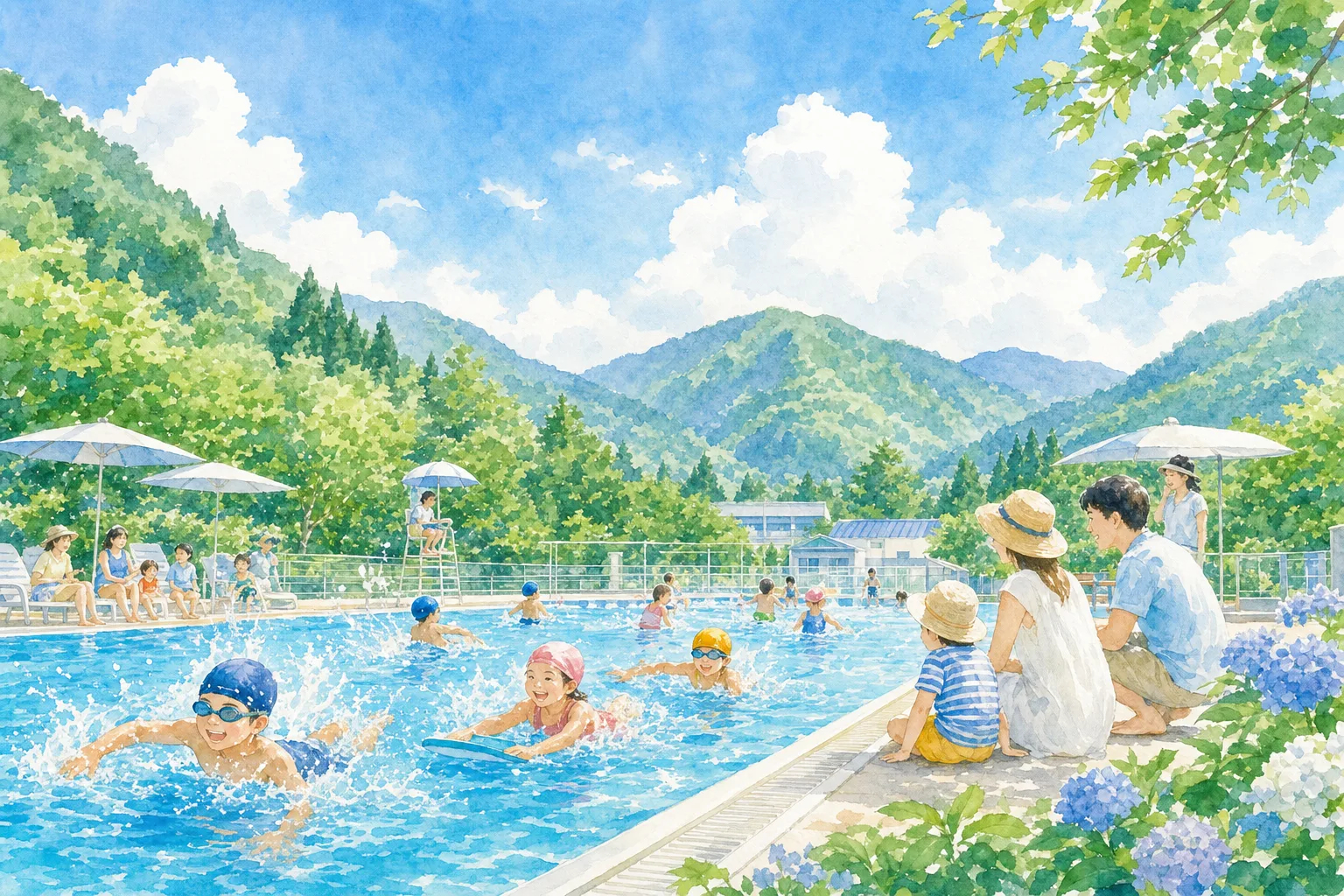 2026年 上越市牧プール 1日満喫コース