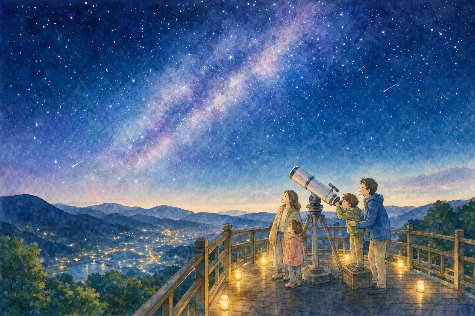 2026年 みさと天文台の星空 1日満喫コース