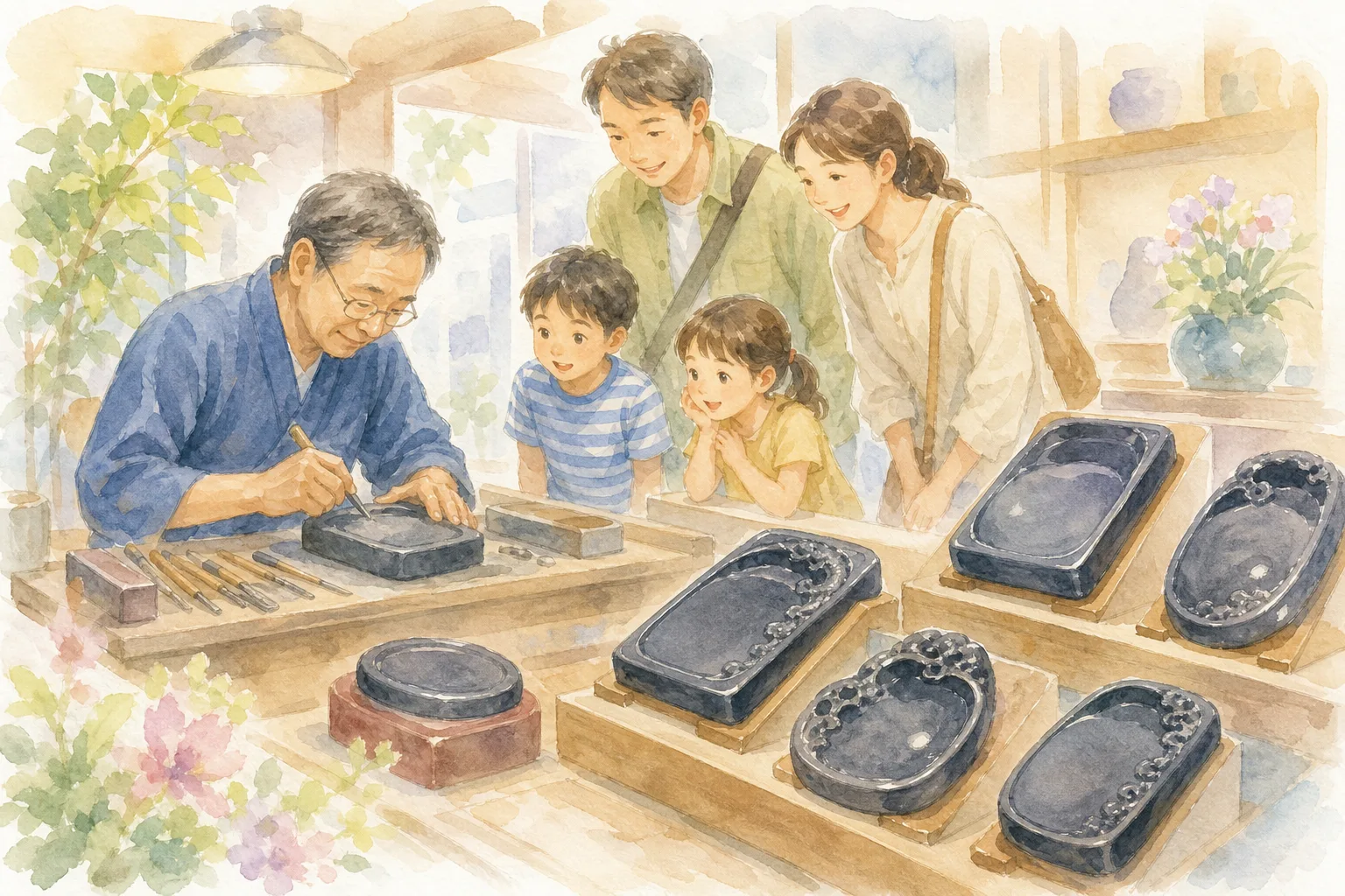 雄勝硯伝統産業会館