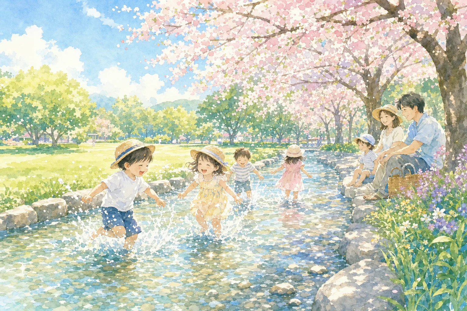2026年 京都府立洛西浄化センター公園 せせらぎ 1日満喫コース