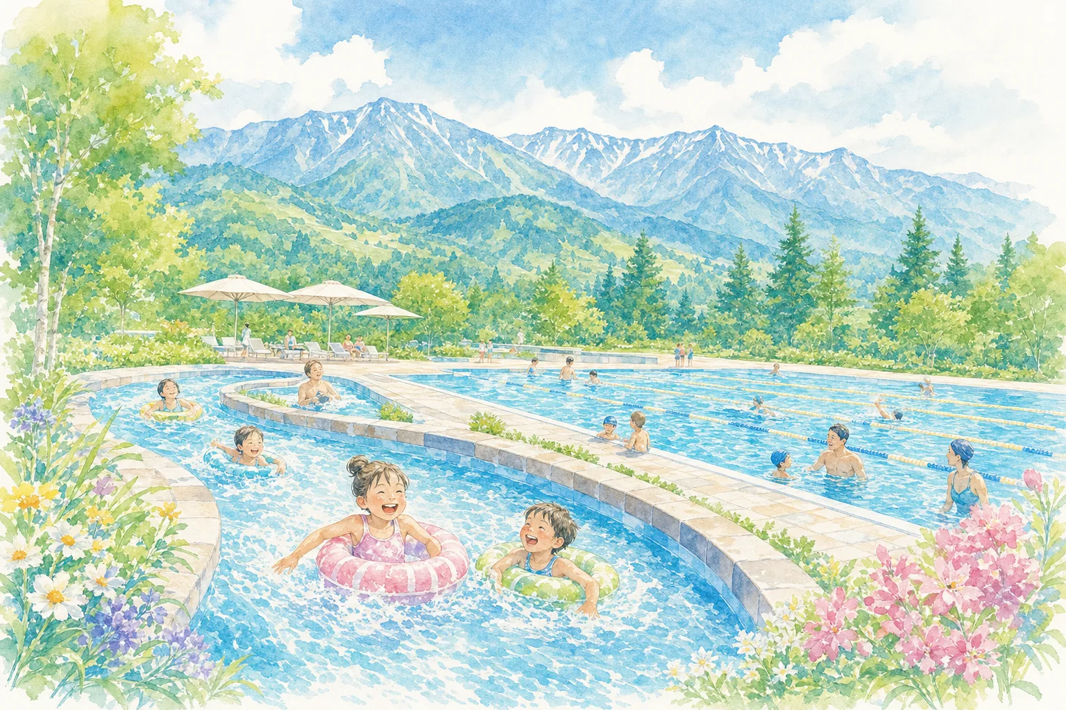 2026年 東御中央公園市民プール 1日満喫コース