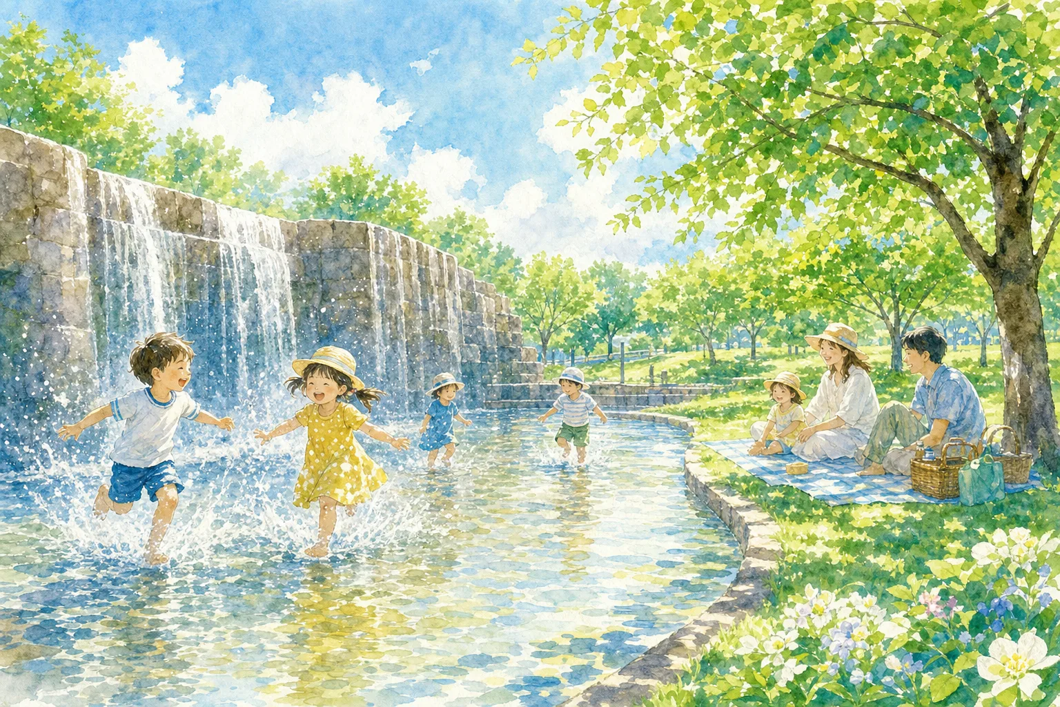 2026年 乃木浜総合公園 親水池 1日満喫コース