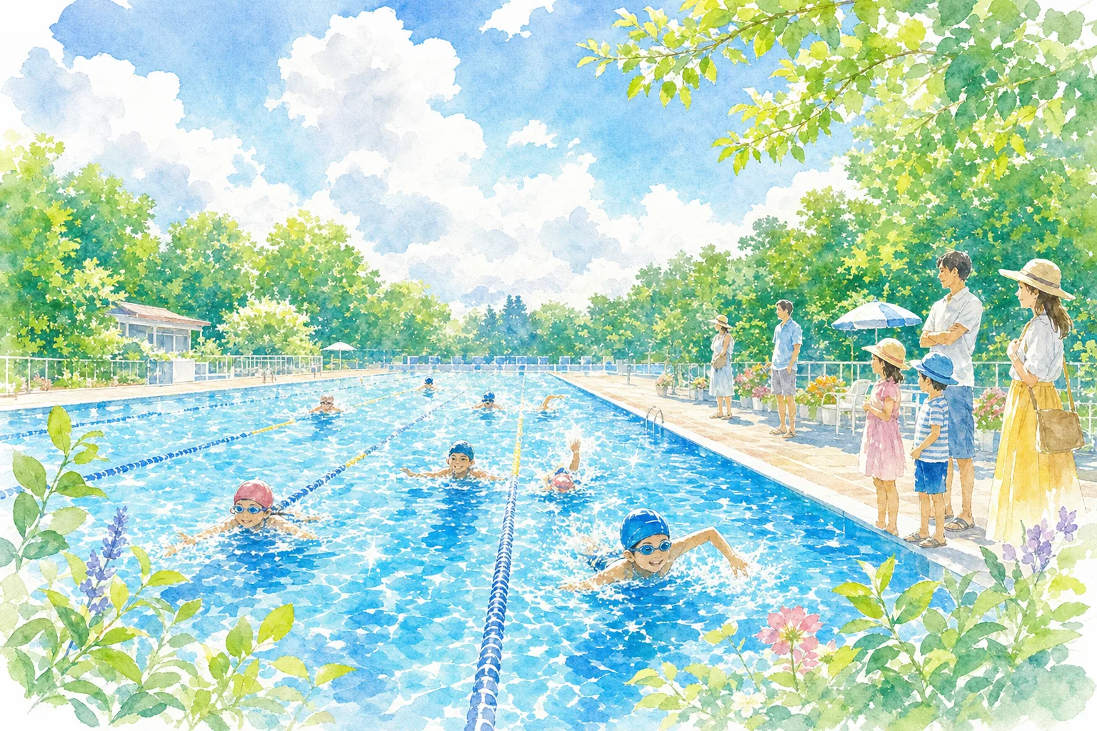 2026年 府中市民プール 1日満喫コース