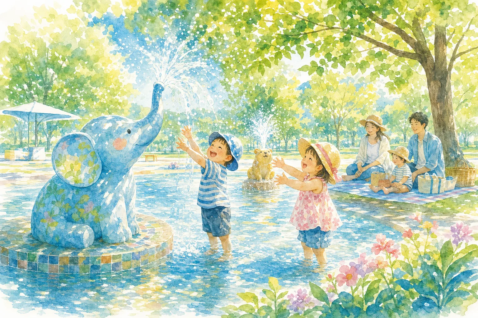 2026年 上府中公園 親水広場 1日満喫コース