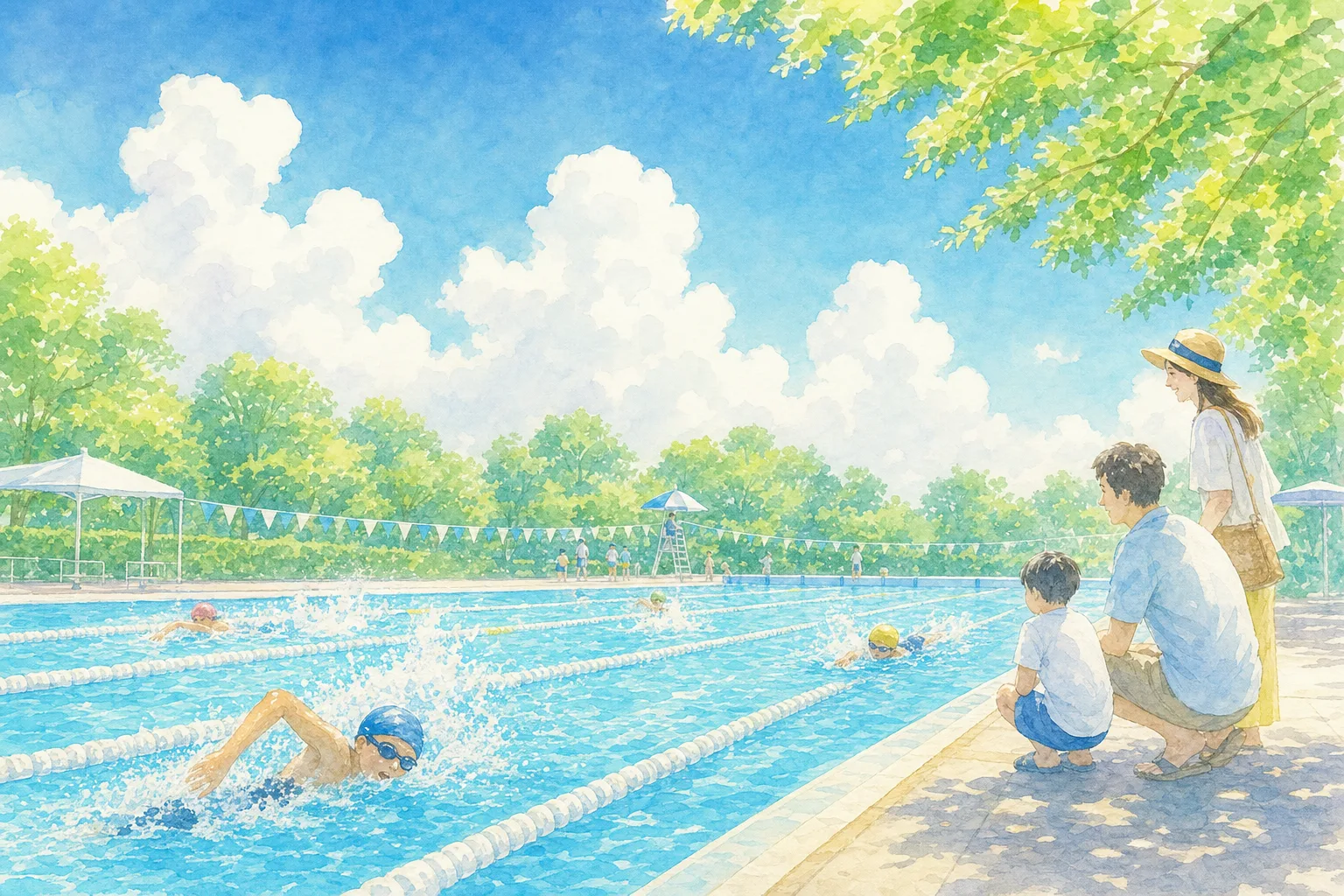 2026年 掛川市安養寺運動公園プール 1日満喫コース