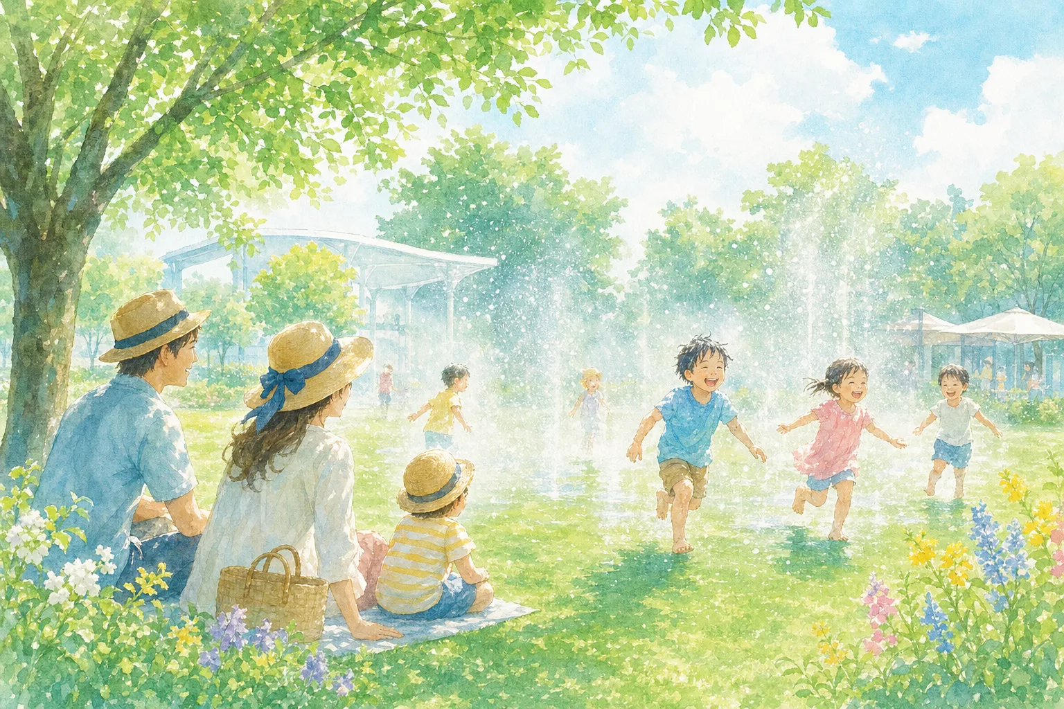2026年 下師岡公園 ミスト噴水 1日満喫コース