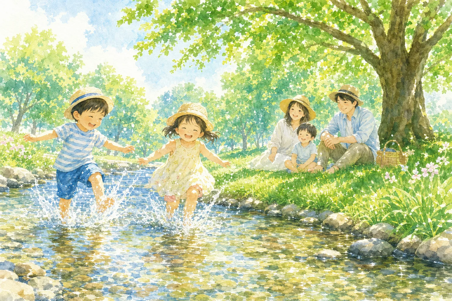 2026年 せせらぎ児童公園 せせらぎ 1日満喫コース