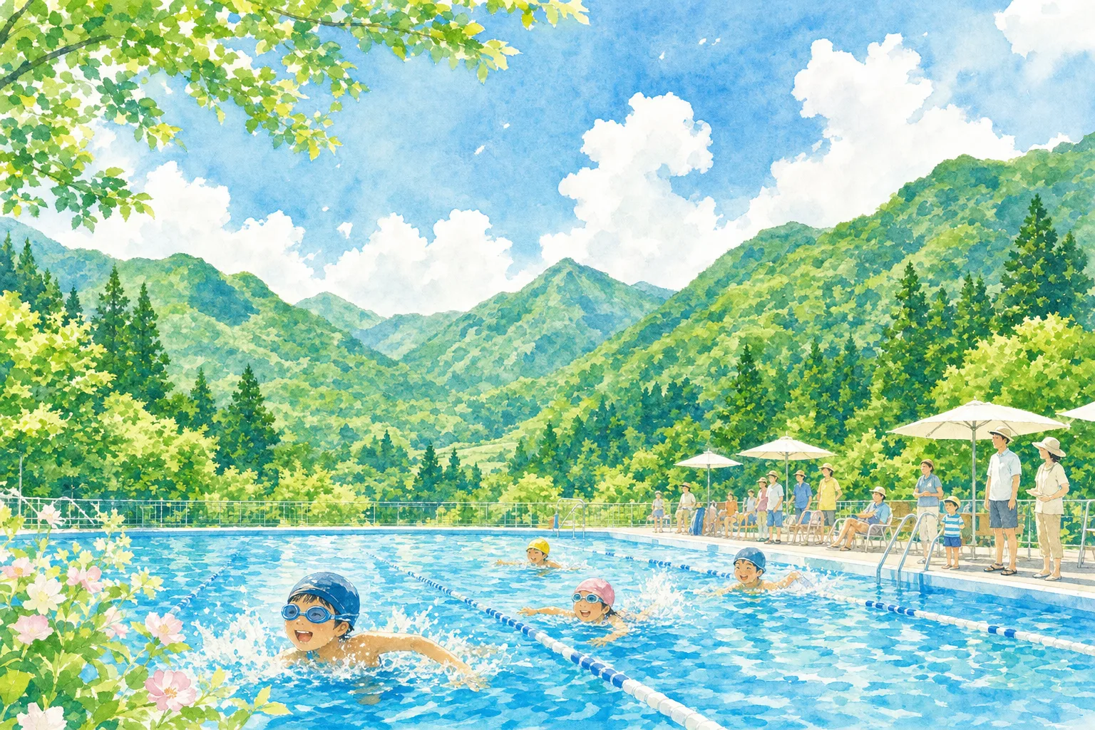 2026年 只見町民プール 1日満喫コース