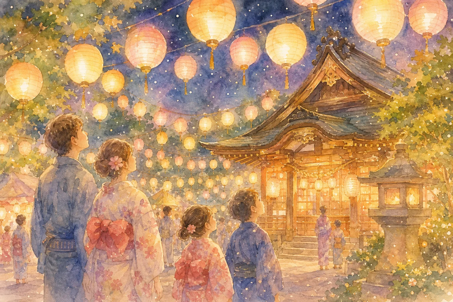 多賀大社(多賀大社万灯祭 会場)