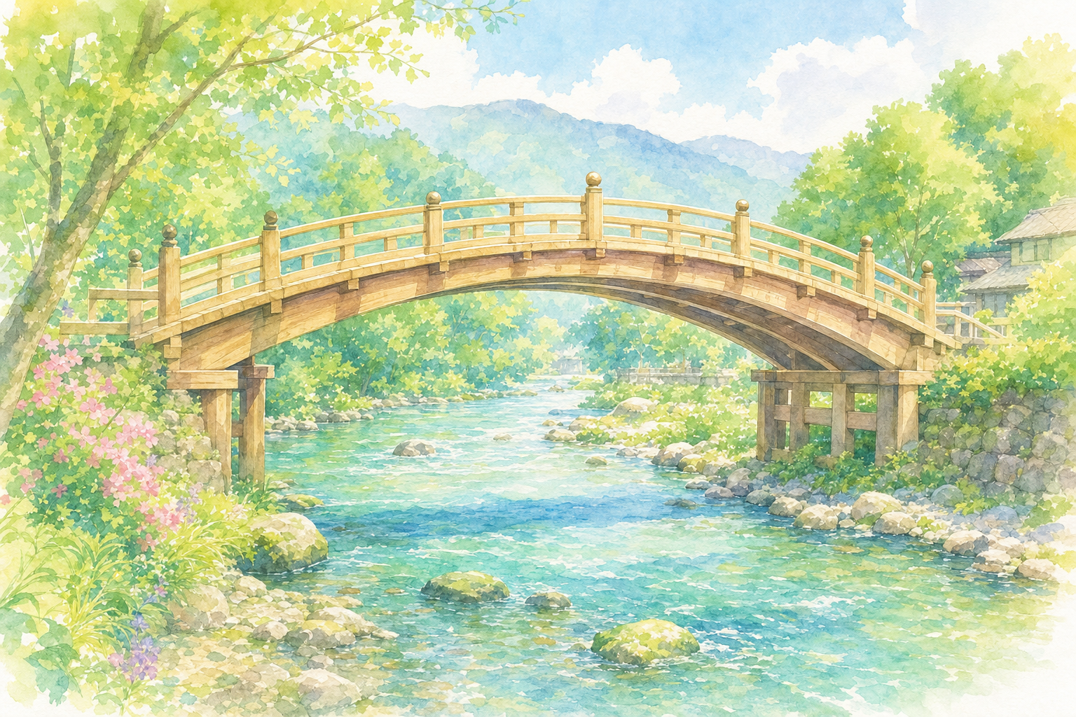 木曽の大橋
