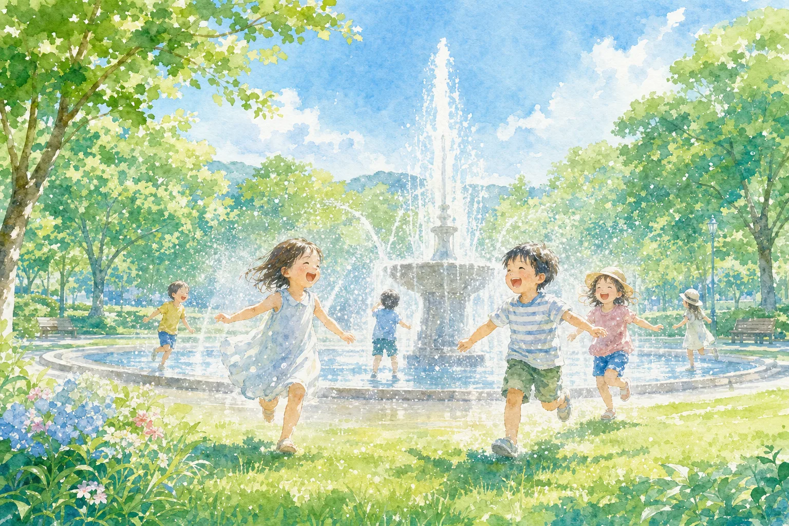 2026年 南公園 噴水・霧状噴水 1日満喫コース