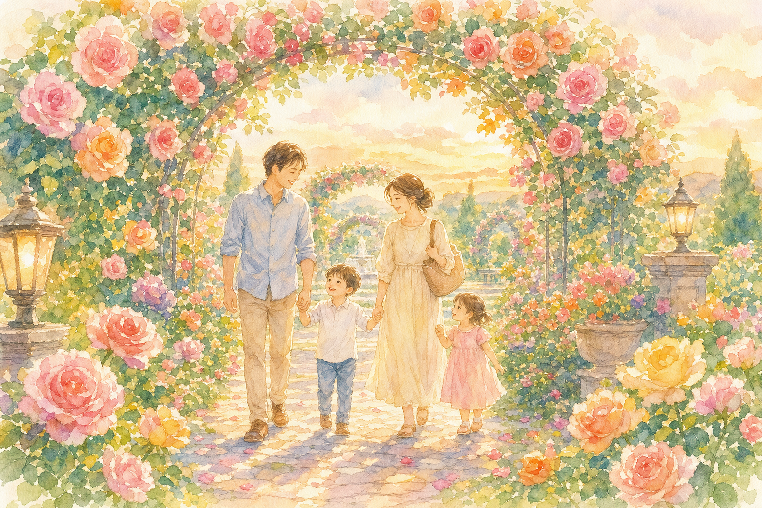 花巻温泉バラ園