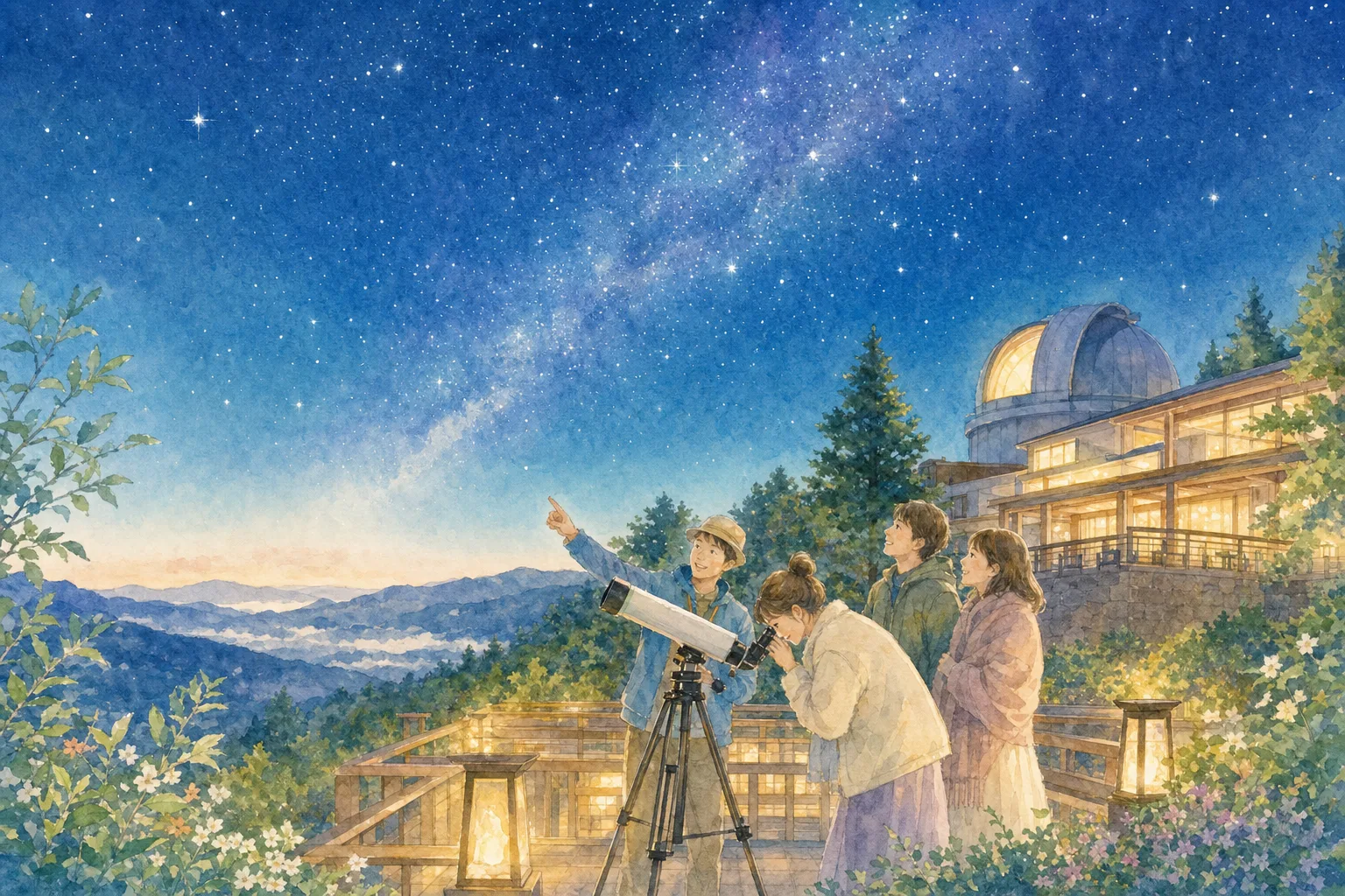 2026年 星と森ノTERRACEの星空 1日満喫コース