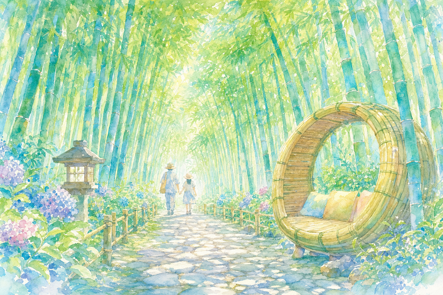 竹林の小径
