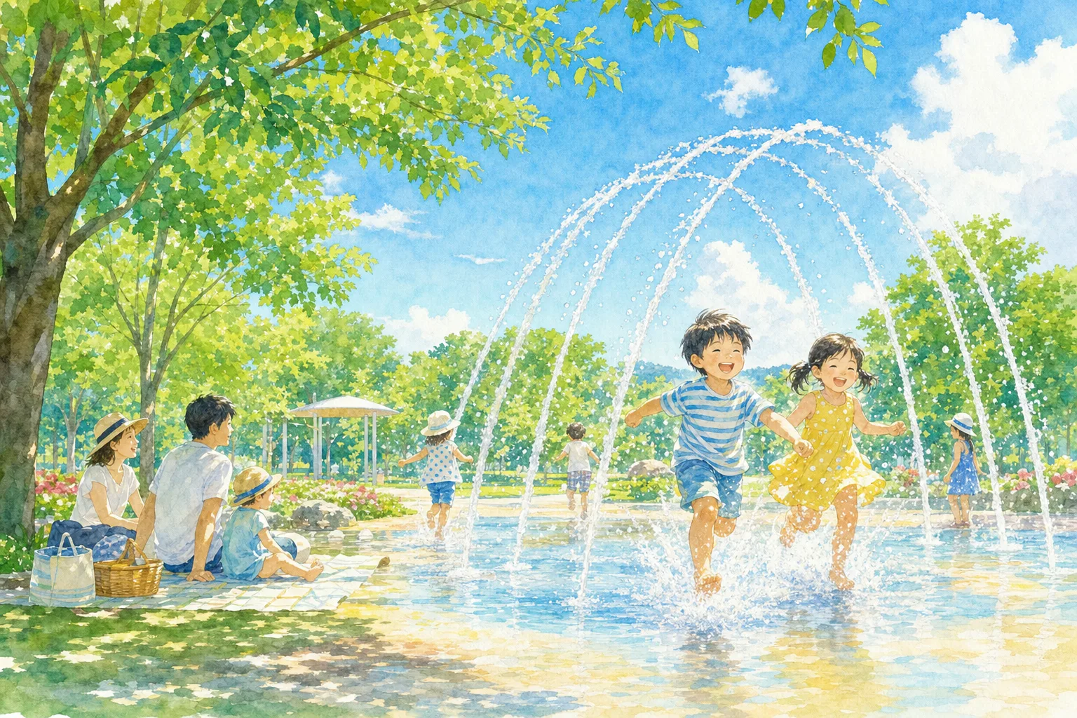 2026年 諏訪中央公園 噴水 1日満喫コース