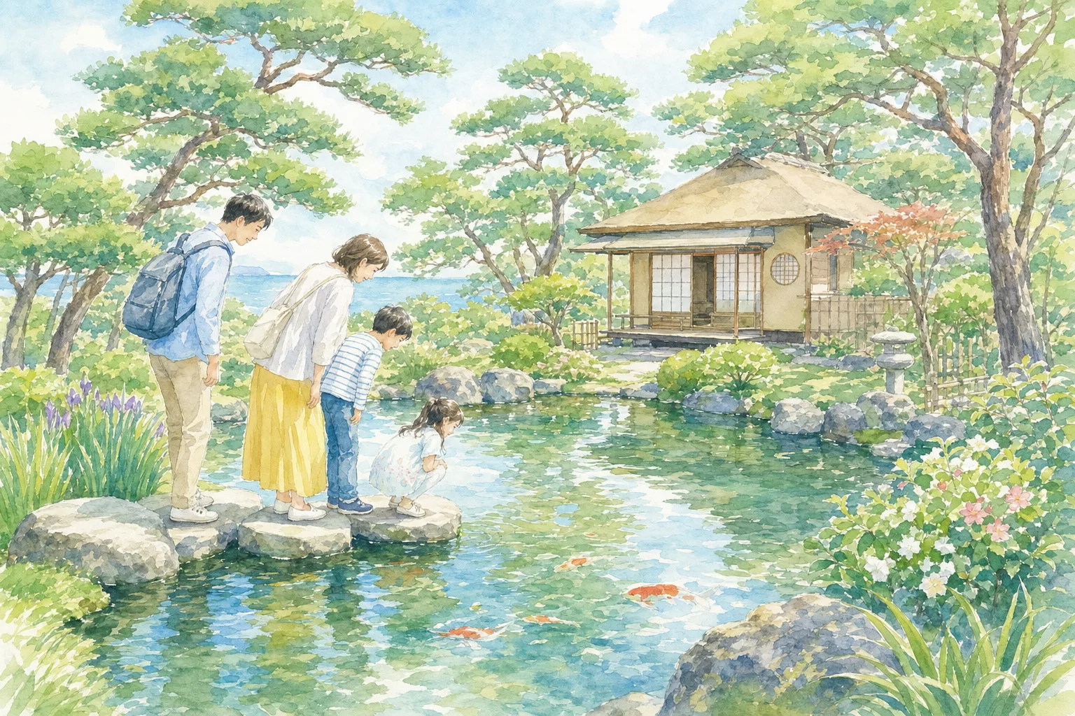 2026年 高砂緑地(松籟庵)の庭園さんぽ 1日満喫コース