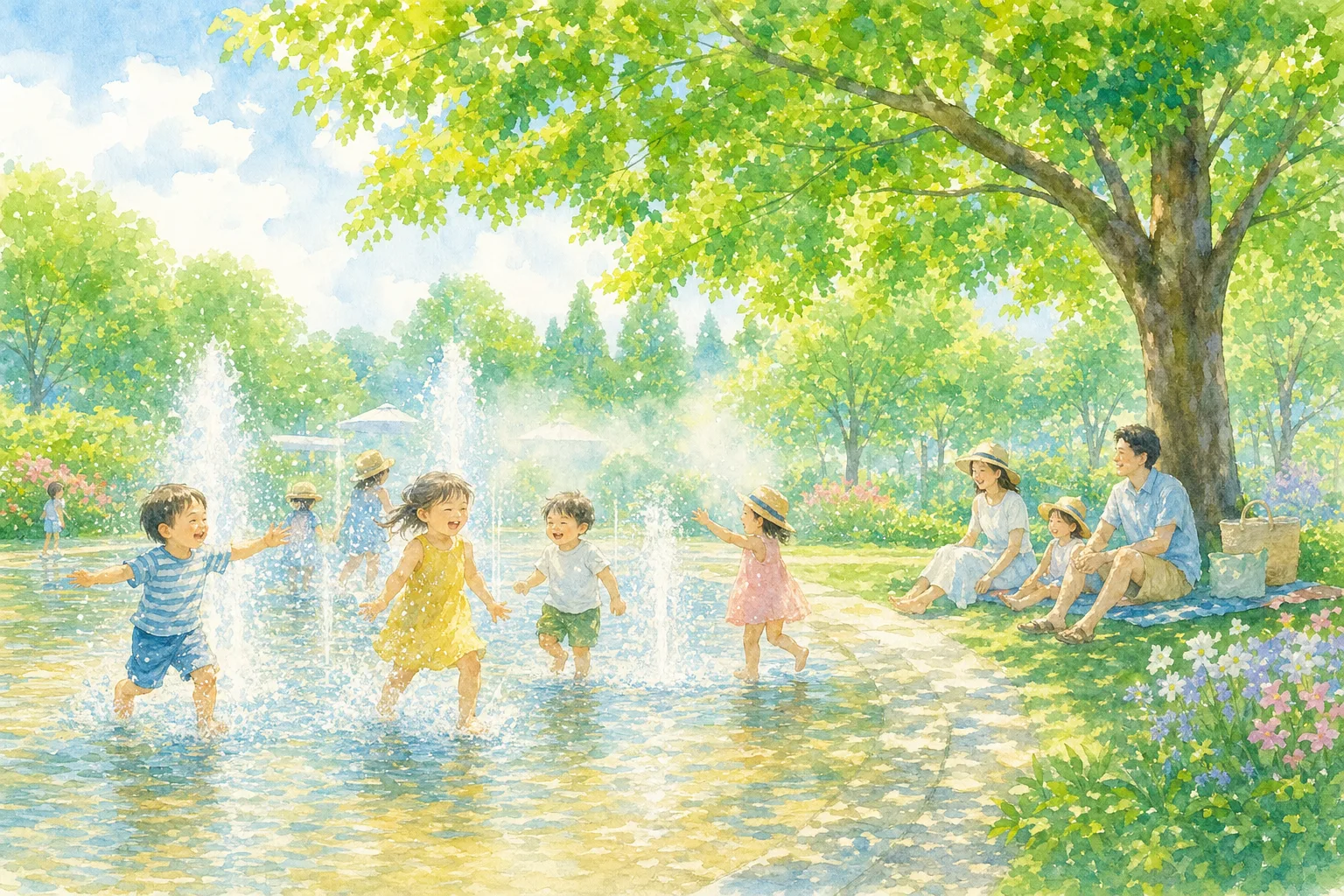 2026年 もみじ平総合公園 水遊び場 1日満喫コース