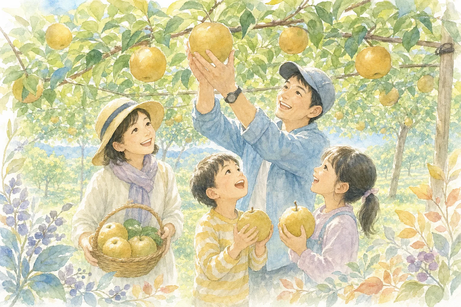 2026年 安田果樹園(梨狩り)の味覚狩り 1日満喫コース