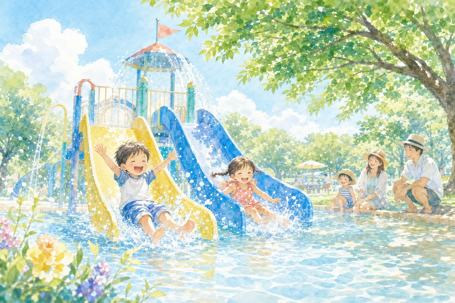 2026年 太平公園 水遊び場 1日満喫コース