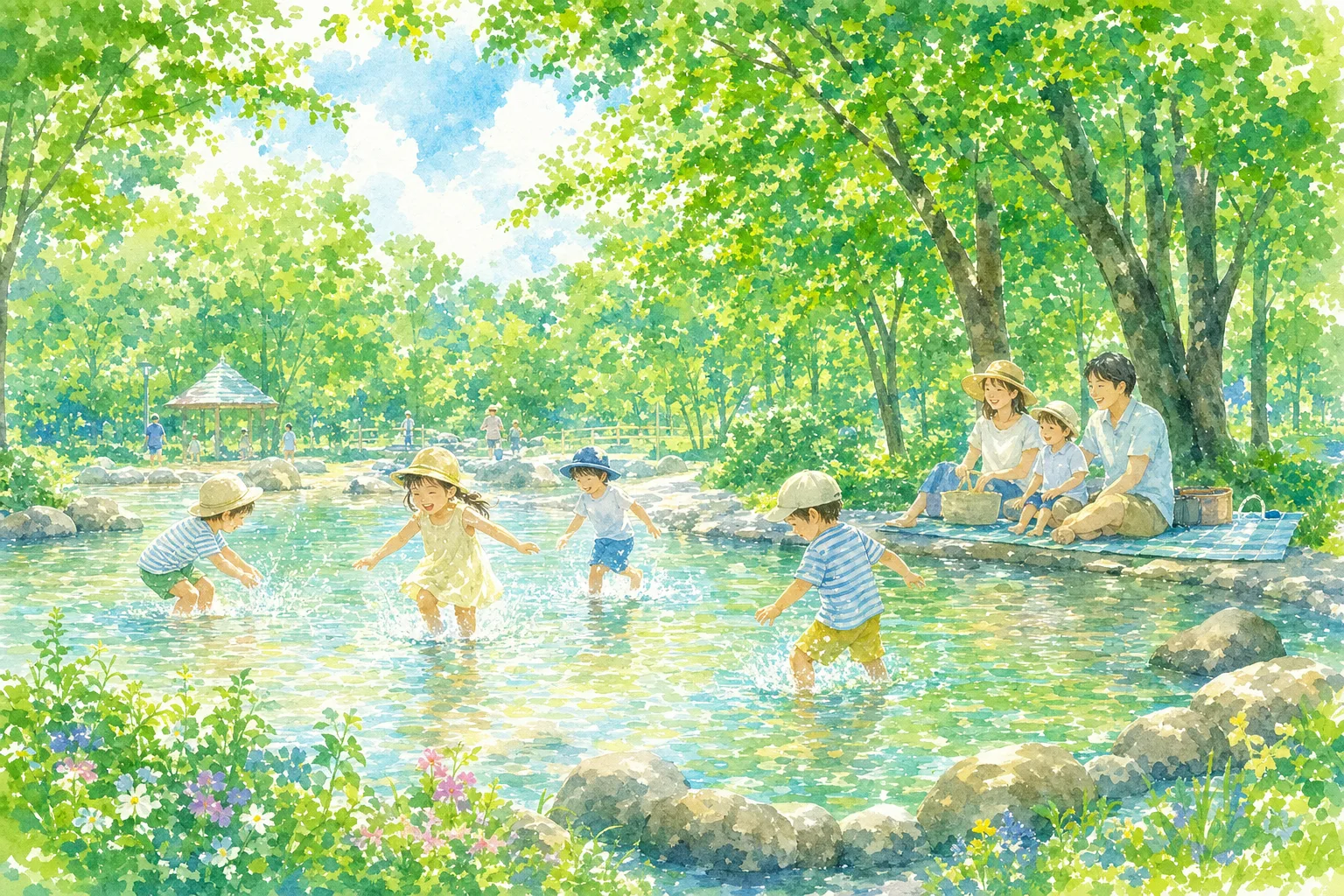 2026年 赤塚公園 じゃぶじゃぶ池 1日満喫コース
