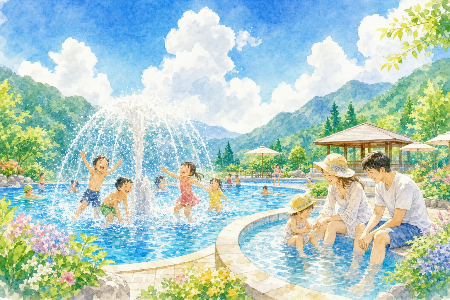 2026年 多可町中央公園プール 1日満喫コース