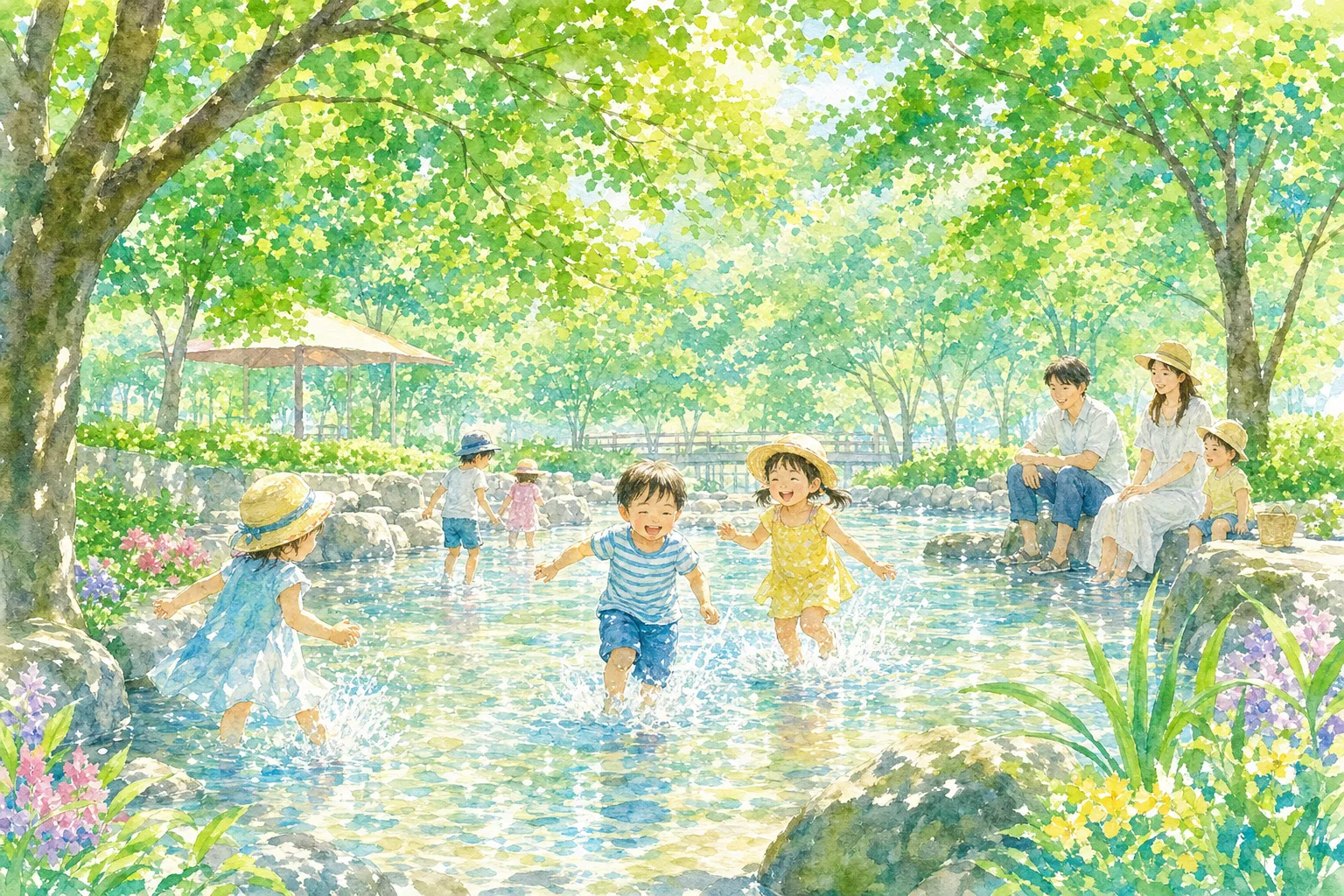2026年 新井薬師公園 じゃぶじゃぶ池 1日満喫コース