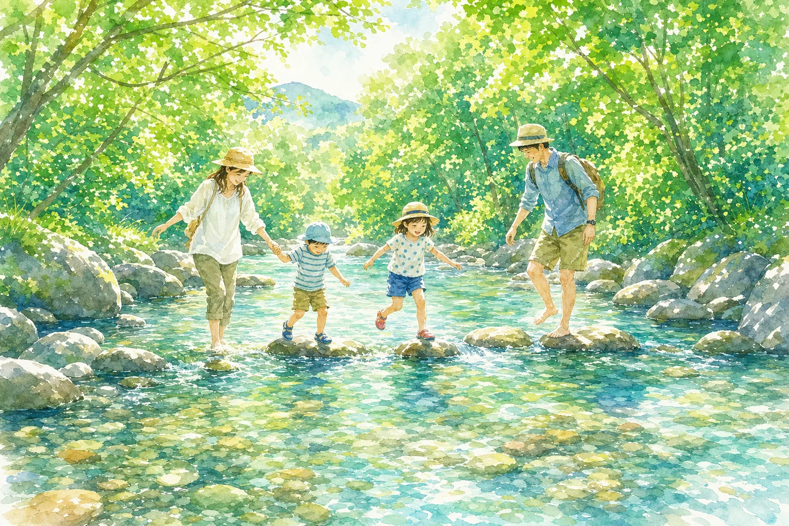 2026年 カムイコタン公園 歴舟川 川遊び 1日満喫コース