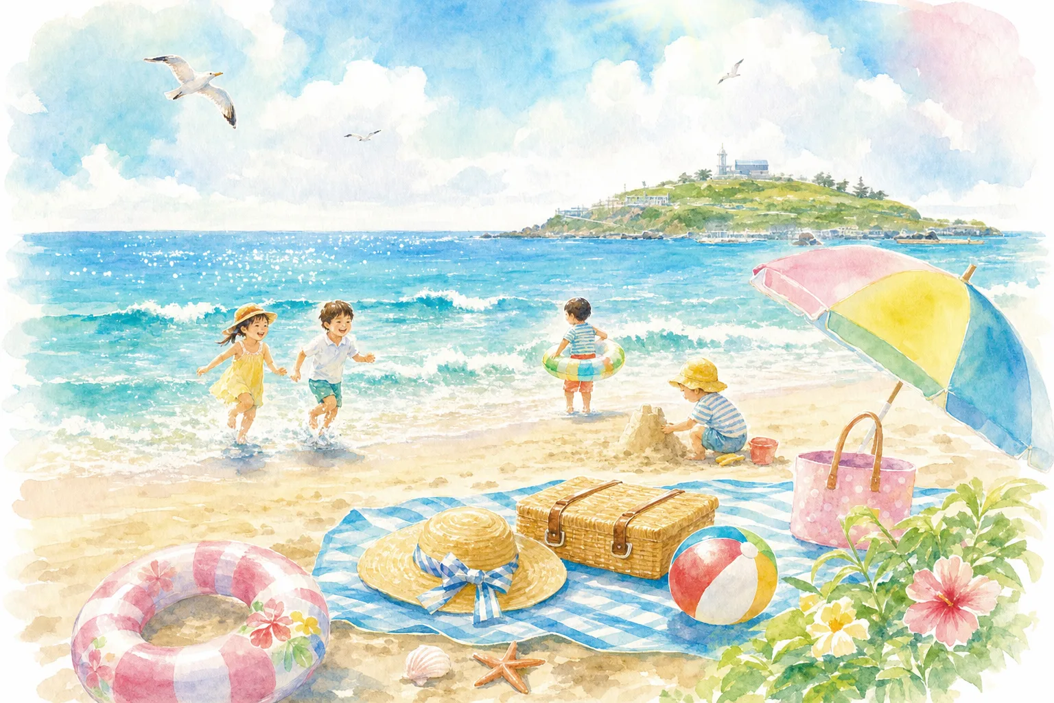 蕪島海水浴場