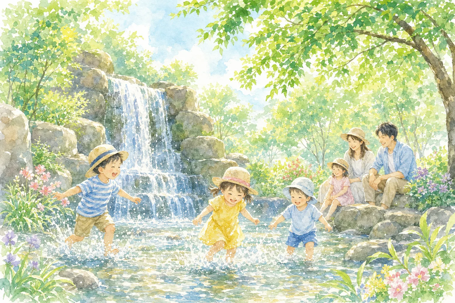 2026年 入新井西公園 水遊び場 1日満喫コース