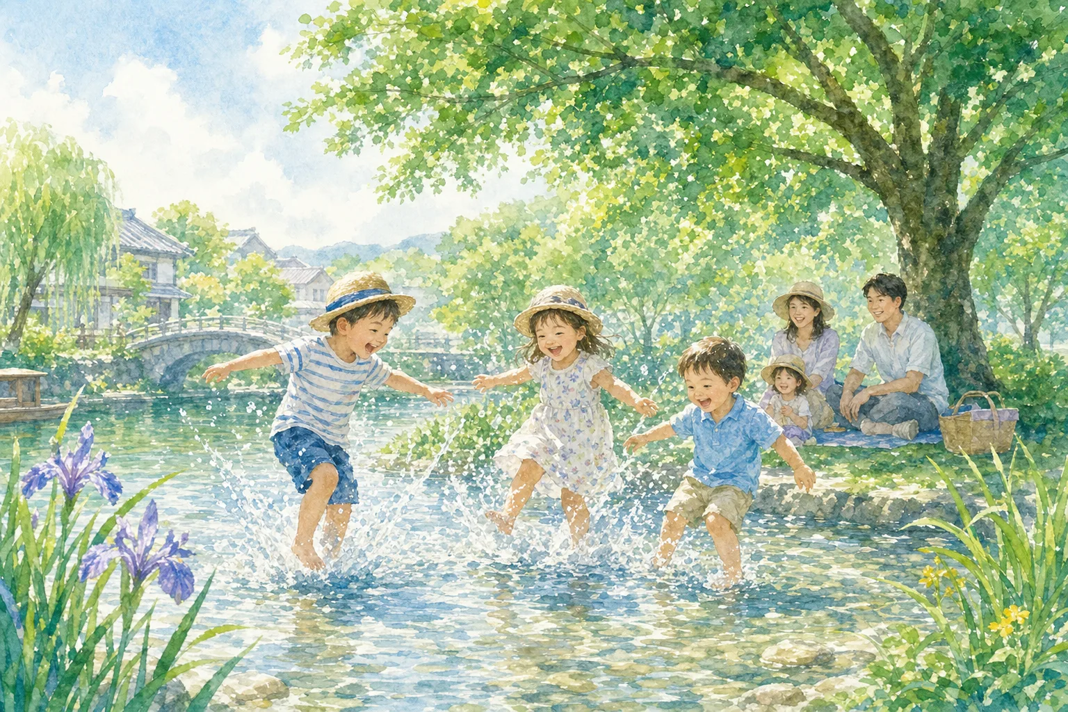 2026年 圦妻公園 水遊び場 1日満喫コース