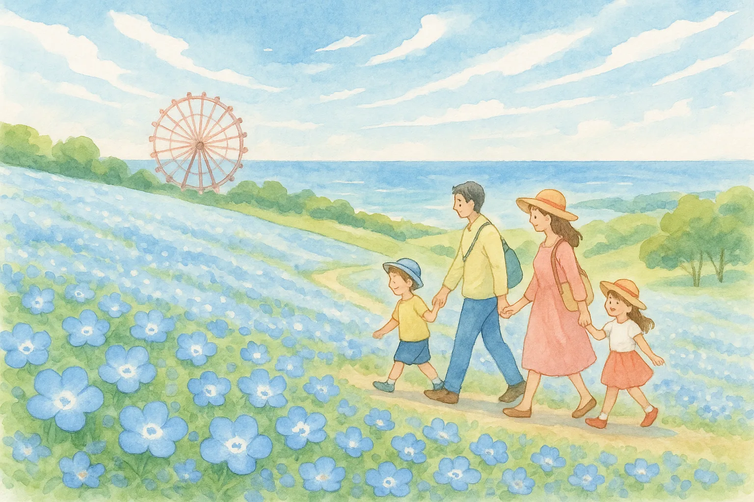 ひたちなか 海浜公園と絶景の岬めぐり