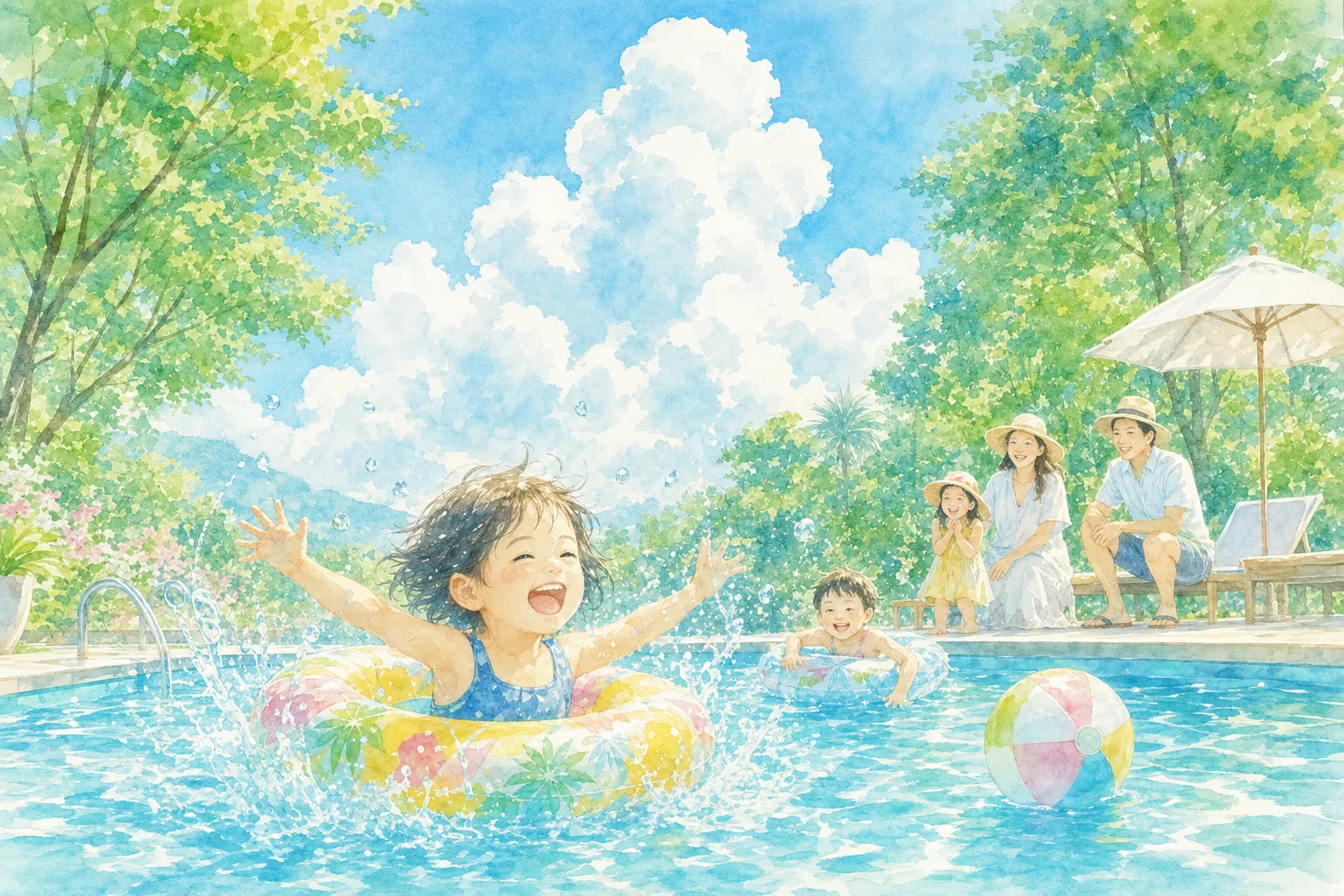 2026年 岩名運動公園プール 1日満喫コース