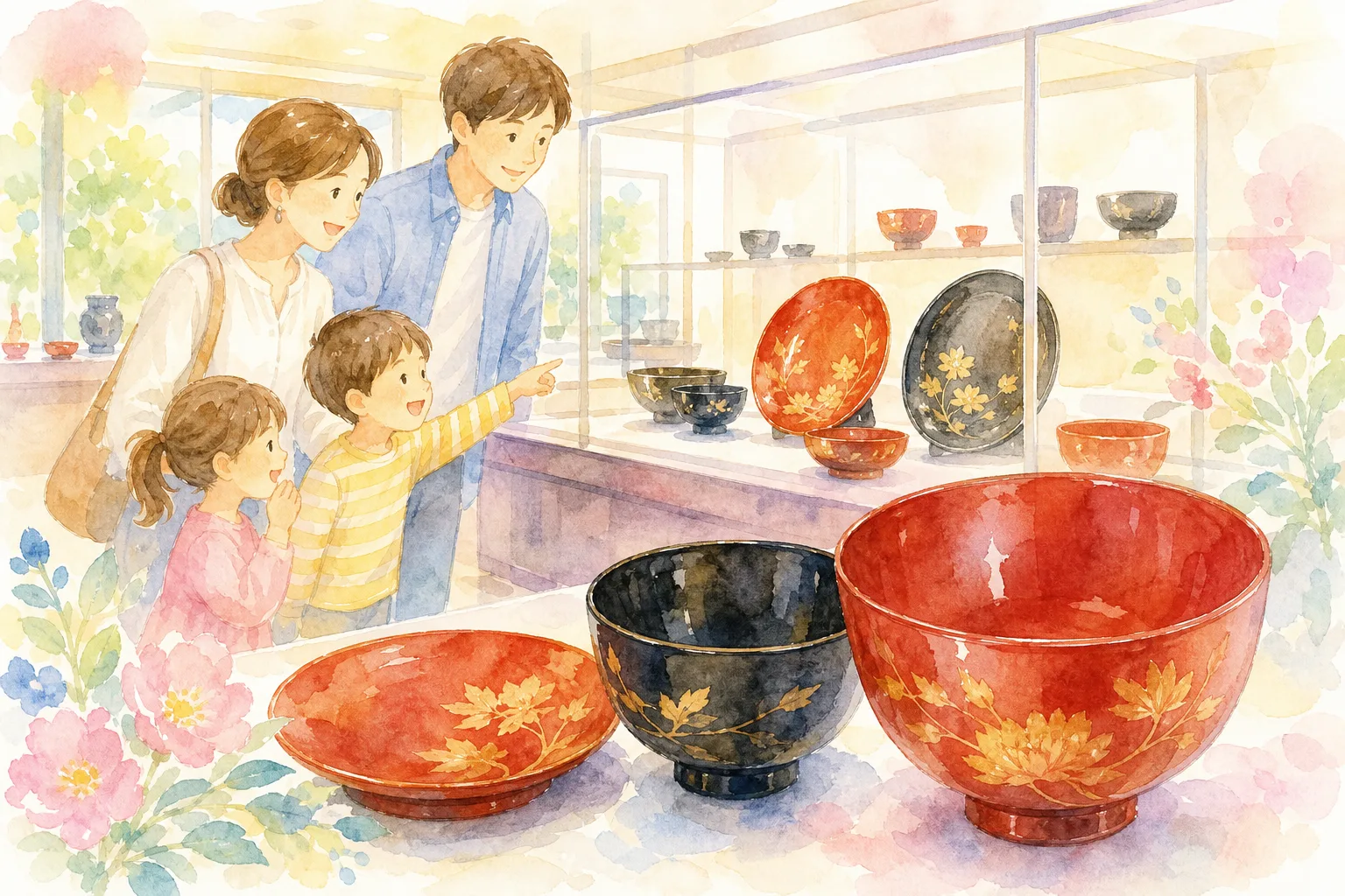 紀州漆器伝統産業会館 うるわし館