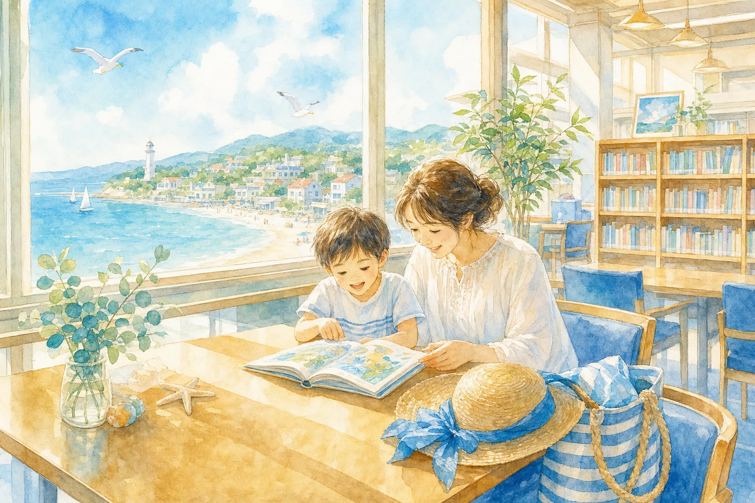 2026年 逗子市立図書館と過ごす 1日満喫コース