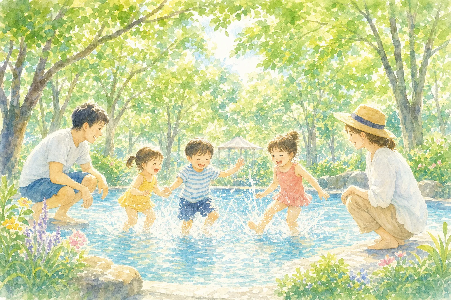 2026年 新田南公園ミニプール 1日満喫コース