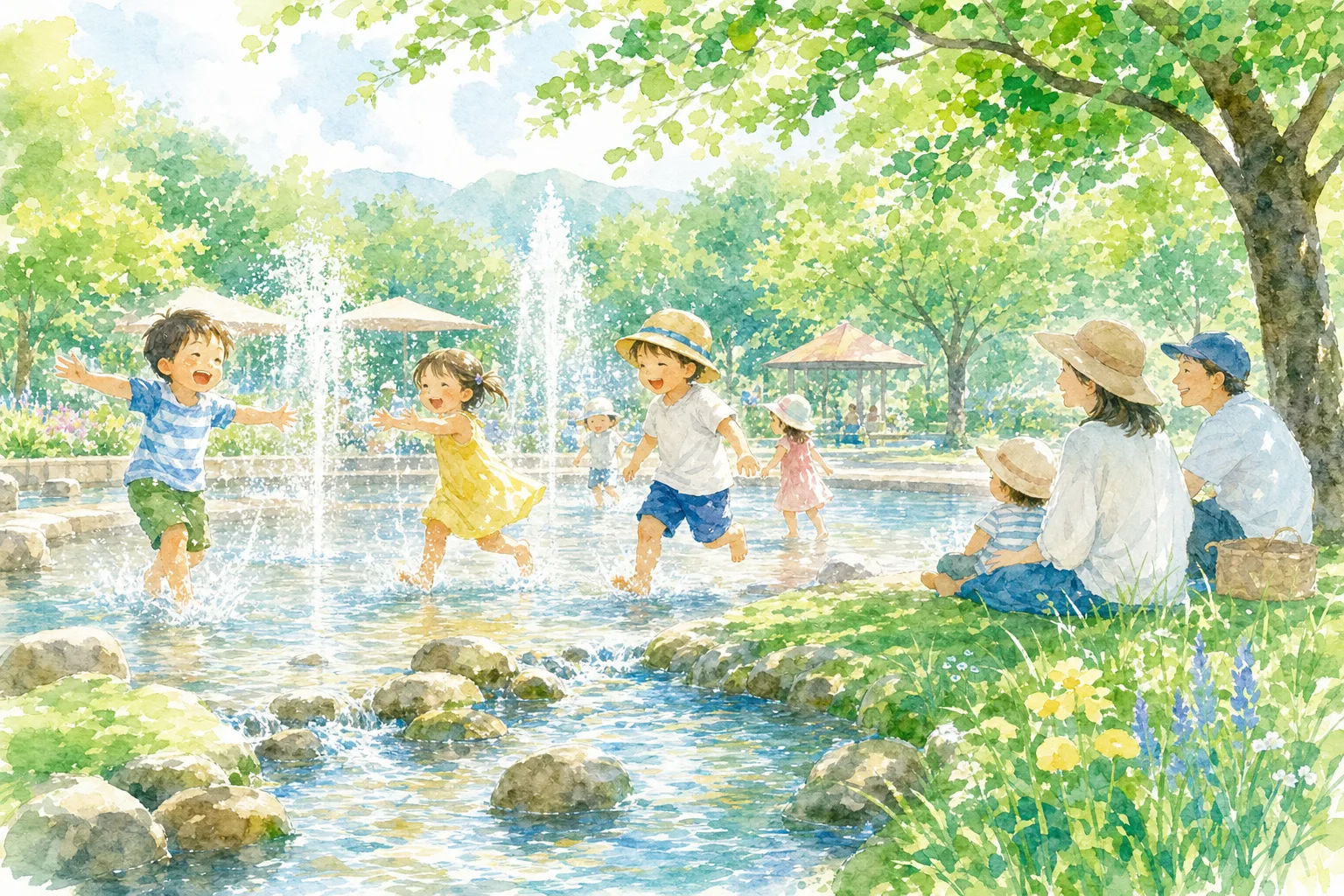 2026年 市民交流ひろば 水景施設 1日満喫コース