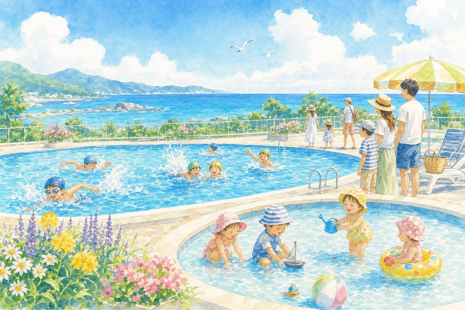 2026年 長岡市和島B&G海洋センタープール 1日満喫コース