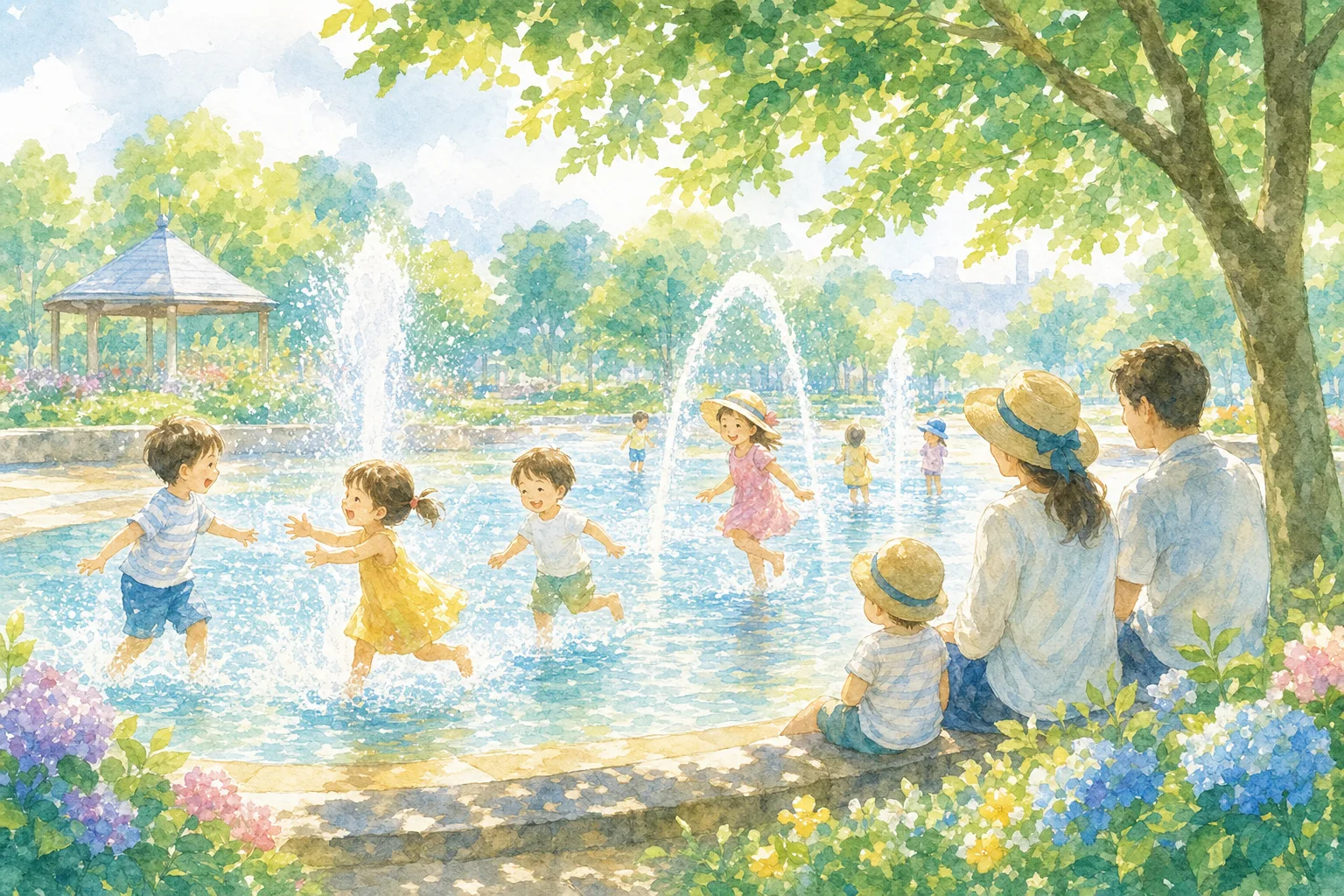 2026年 羽田西前公園 水遊び場 1日満喫コース