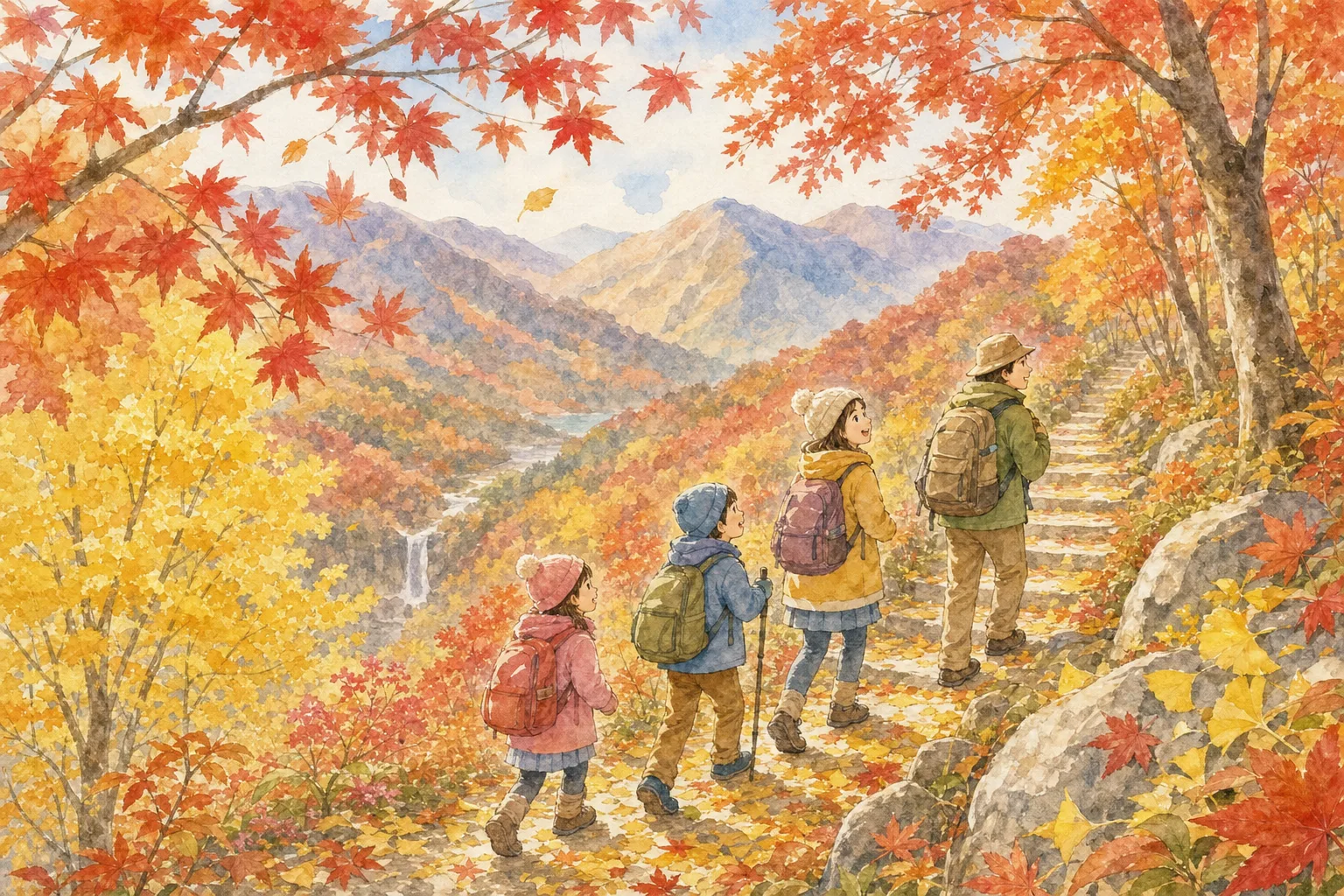 2026年 獅子舞(天園ハイキングコース)の紅葉 1日満喫コース